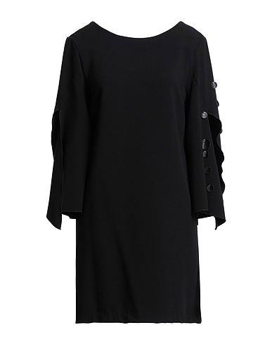 ELISA CAVALETTI by DANIELA DALLAVALLE Short dress Black 63% Polyester, 32% Viscose, 5% Elastane