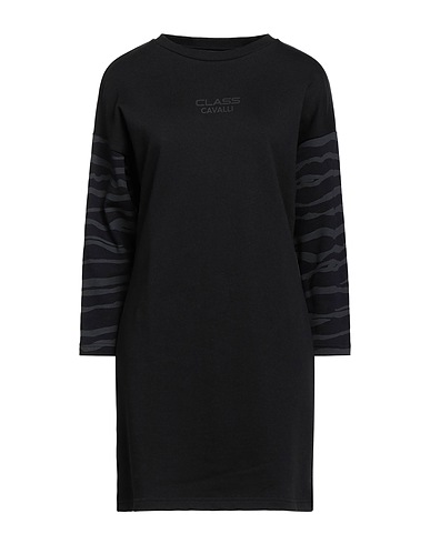 CAVALLI CLASS Short dress Black 100% Cotton