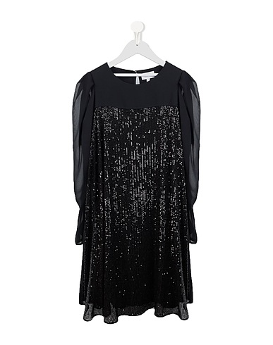 ALETTA Vestito ALETTA DRESS Nero 94% Viscosa, 6% Elastan