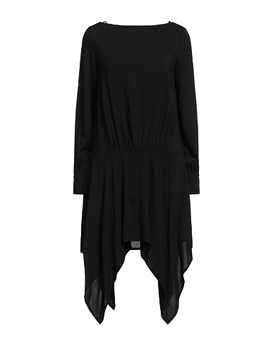 MANILA GRACE Midi dress Black 100% Viscose