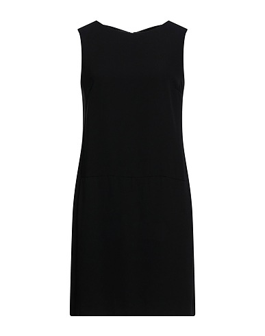 MIKI THUMB Kurzes Kleid Schwarz 100% Polyester