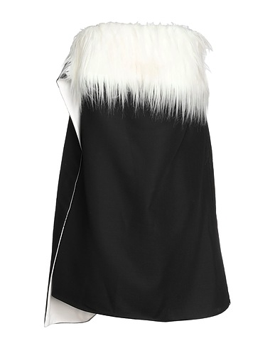 PORTS 1961 Kurzes Kleid Schwarz 60% Schurwolle, 40% Mohairwolle, Seide, Modacryl, Acryl