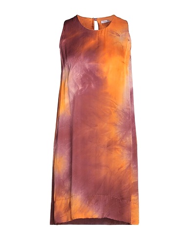 ROSSOPURO Short dress Apricot 100% Viscose