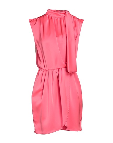 ACTUALEE Vestito corto Rosa 100% Poliestere
