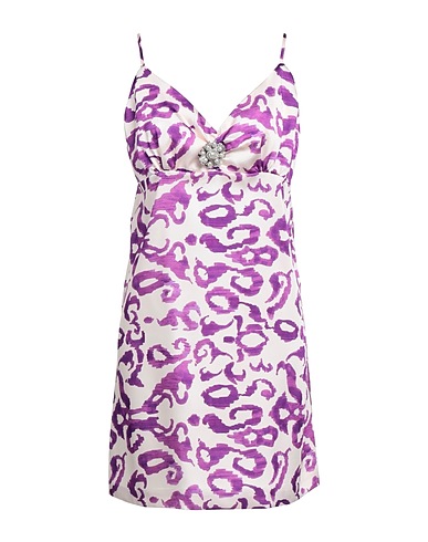 VICOLO Short dress Ivory 100% Polyester