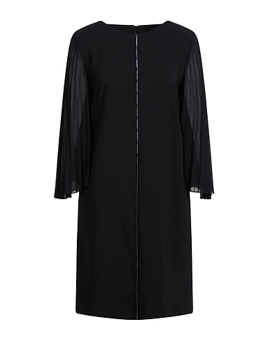 RINASCIMENTO Kurzes Kleid Schwarz 88% Polyester, 12% Elastan