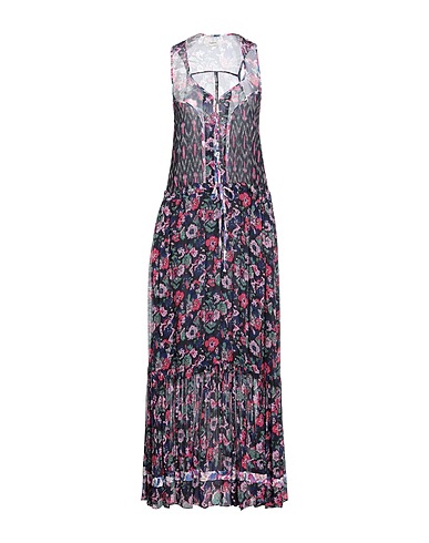 MARANT ÉTOILE Vestido camisero Azul noche 100% Viscosa