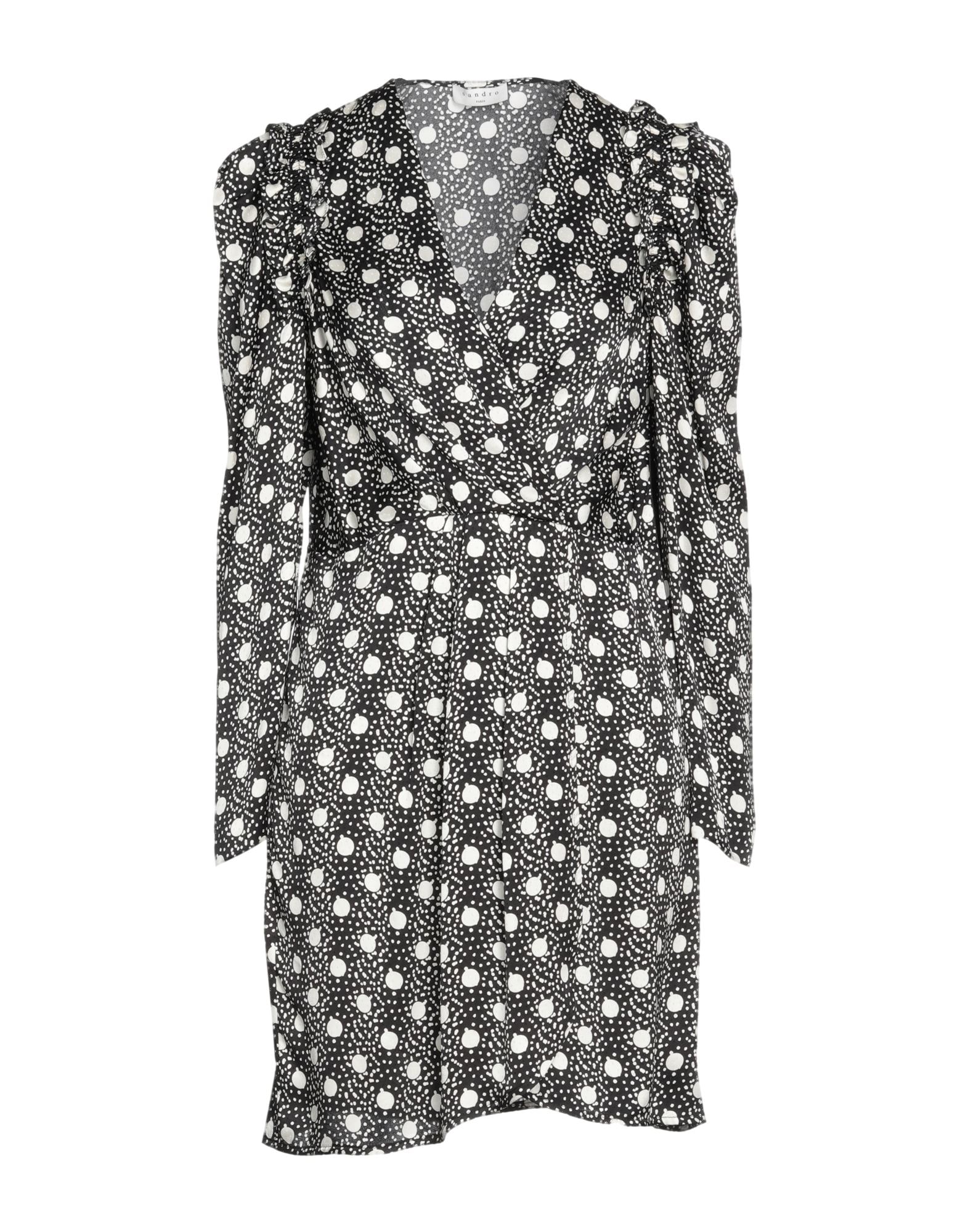 SANDRO シュミーズドレス SANDRO | シュミーズドレス グレー レディース | YOOX