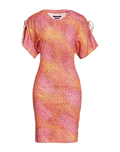 MARANT ÉTOILE Short dress Orange 100% Cotton