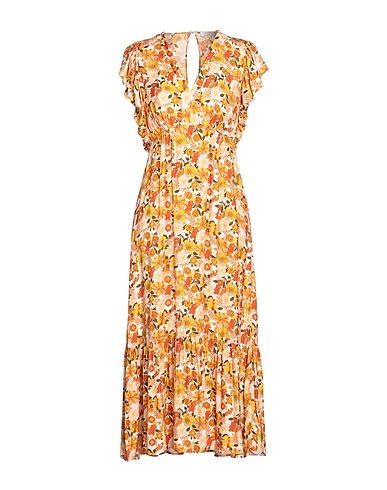 SANDRO Orange 100% Viscose, Polyester