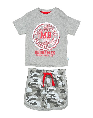 MELBY Outfits Light grey 95% Cotton, 5% Viscose