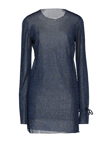 CIRCUS HOTEL Short dress Blue 70% Viscose, 30% Polyester
