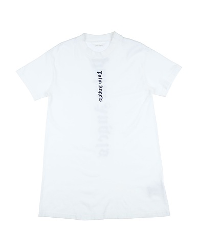 PALM ANGELS Vestito Bianco 100% Cotone