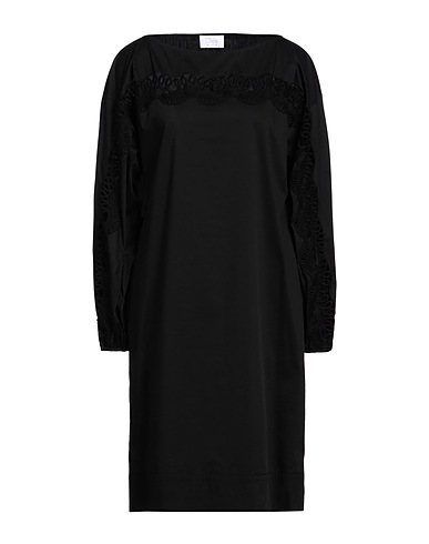 CLIPS MORE Short dress 79% Cotton, 18% Polyamide, 3% Elastane, Polyester, Polyurethane