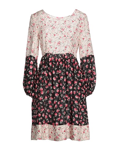 BLUGIRL Короткое платье Бежевый 100% Шелк