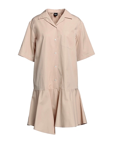 ASPESI Shirt dress Beige 100% Cotton
