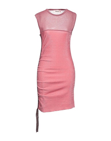 CIRCUS HOTEL Short dress Pink 100% Cotton, Polyester, Polyamide