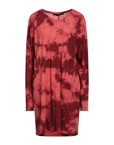 BAD SPIRIT Vestito corto Corallo 100% Cotone