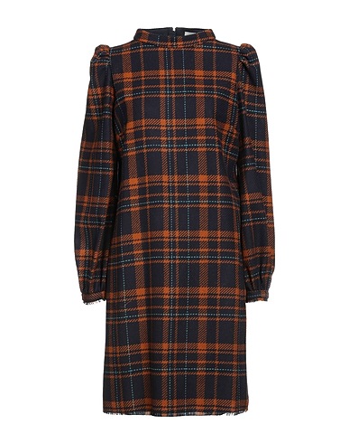 BALLANTYNE Midi dress Midnight blue 97% Virgin Wool, 3% Cashmere, Elastane