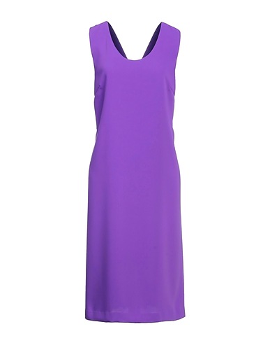 P.A.R.O.S.H. Vestito midi Viola 100% Poliestere