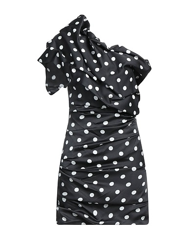 SIMONA CORSELLINI Short dress Black 100% Viscose