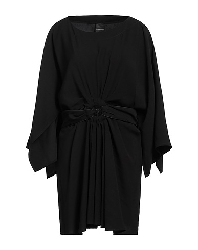 MARC ELLIS Vestito corto Nero 90% Viscosa, 10% Poliestere