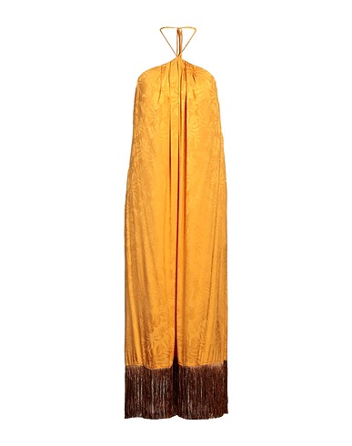 SIMONA CORSELLINI Langes Kleid Ringelblume 100% Viskose