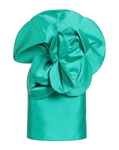 SIMONA CORSELLINI Short dress Green 100% Polyester