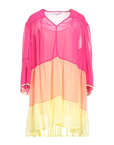 SIMONA CORSELLINI Short dress Fuchsia 100% Polyester