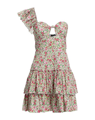 VANESSA SCOTT Kurzes Kleid Weiß 100% Baumwolle