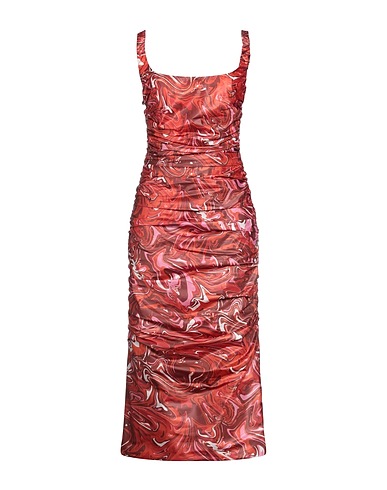 MAISIE WILEN Vestito midi Rosso 100% Poliestere
