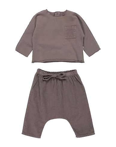 TEDDY & MINOU Baby co-ord  Taupe 100% Cotton