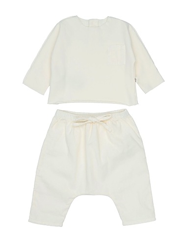 TEDDY & MINOU Outfits Ivory 100% Cotton