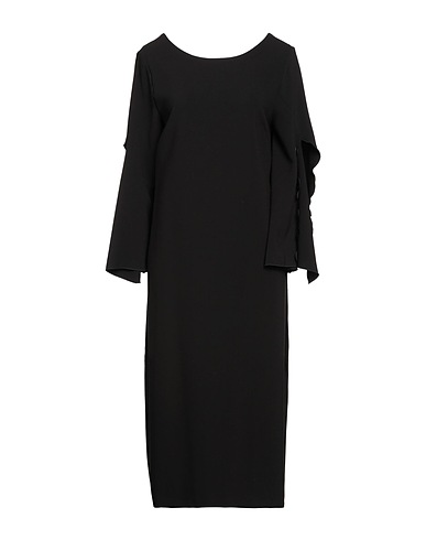 ELISA CAVALETTI by DANIELA DALLAVALLE Midi dress Black 63% Polyester, 32% Viscose, 5% Elastane