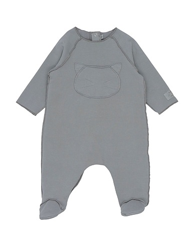 TEDDY & MINOU Tutina Baby  Grigio 95% Cotone, 5% Elastan