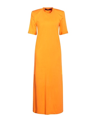 FEDERICA TOSI Midi dress Orange 100% Cotton