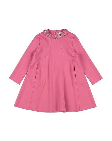IL GUFO Dress Pink 69% Viscose, 25% Polyamide, 6% Elastane