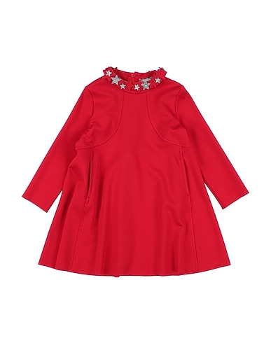IL GUFO Dress Red 69% Viscose, 25% Polyamide, 6% Elastane