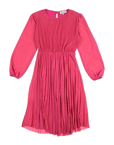 DIXIE Dress Fuchsia 45% Polyester, 20% Viscose, 15% Metallic fiber, 15% Polyamide, 5% Elastane