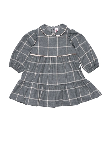 IL GUFO Vestito Baby  Grigio 69% Poliestere, 29% Viscosa, 2% Elastan