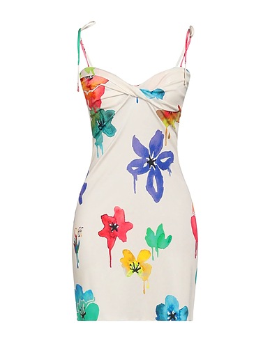 OFF-WHITE™ Vestito corto Beige 100% Viscosa