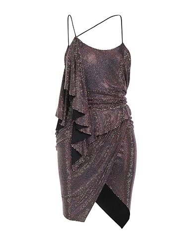 ALEXANDRE VAUTHIER Short dress Black 92% Viscose, 8% Elastane, Glass