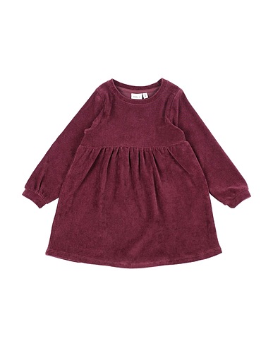 NAME IT® Dress Burgundy 85% Organic cotton, 15% Recycled polyester