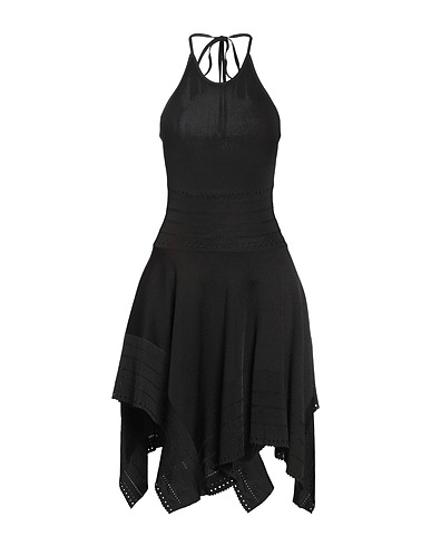 ALEXANDRE VAUTHIER Vestito corto Nero 98% Viscosa, 2% Elastan, Ottone, Vetro
