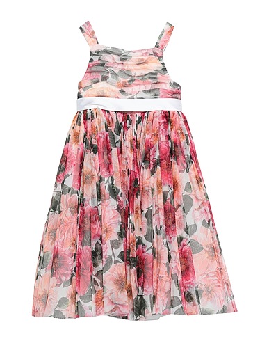 DOLCE&GABBANA Dress Pink 60% Polyacrylic, 40% Cotton, Silk