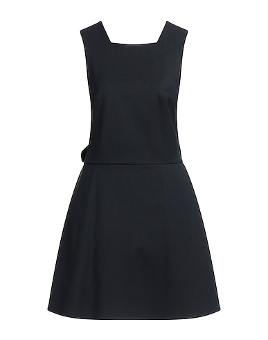 PATOU Elegant dress Black 54% Cotton, 46% Wool