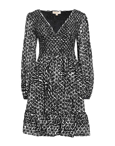 MICHAEL MICHAEL KORS Short dress Black 100% Cotton, Polyester