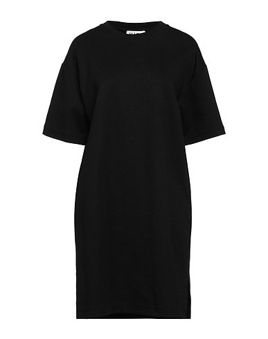 JUST FEMALE Short dress Black 100% Organic cotton