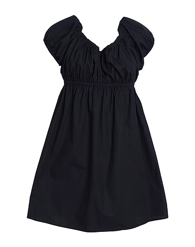 FAITHFULL Short dress Black 100% Cotton