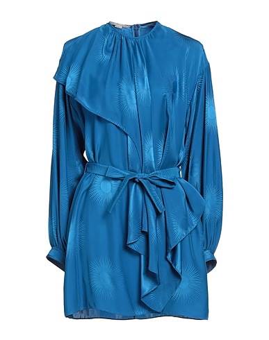STELLA McCARTNEY Short dress Blue 53% Viscose, 47% Silk